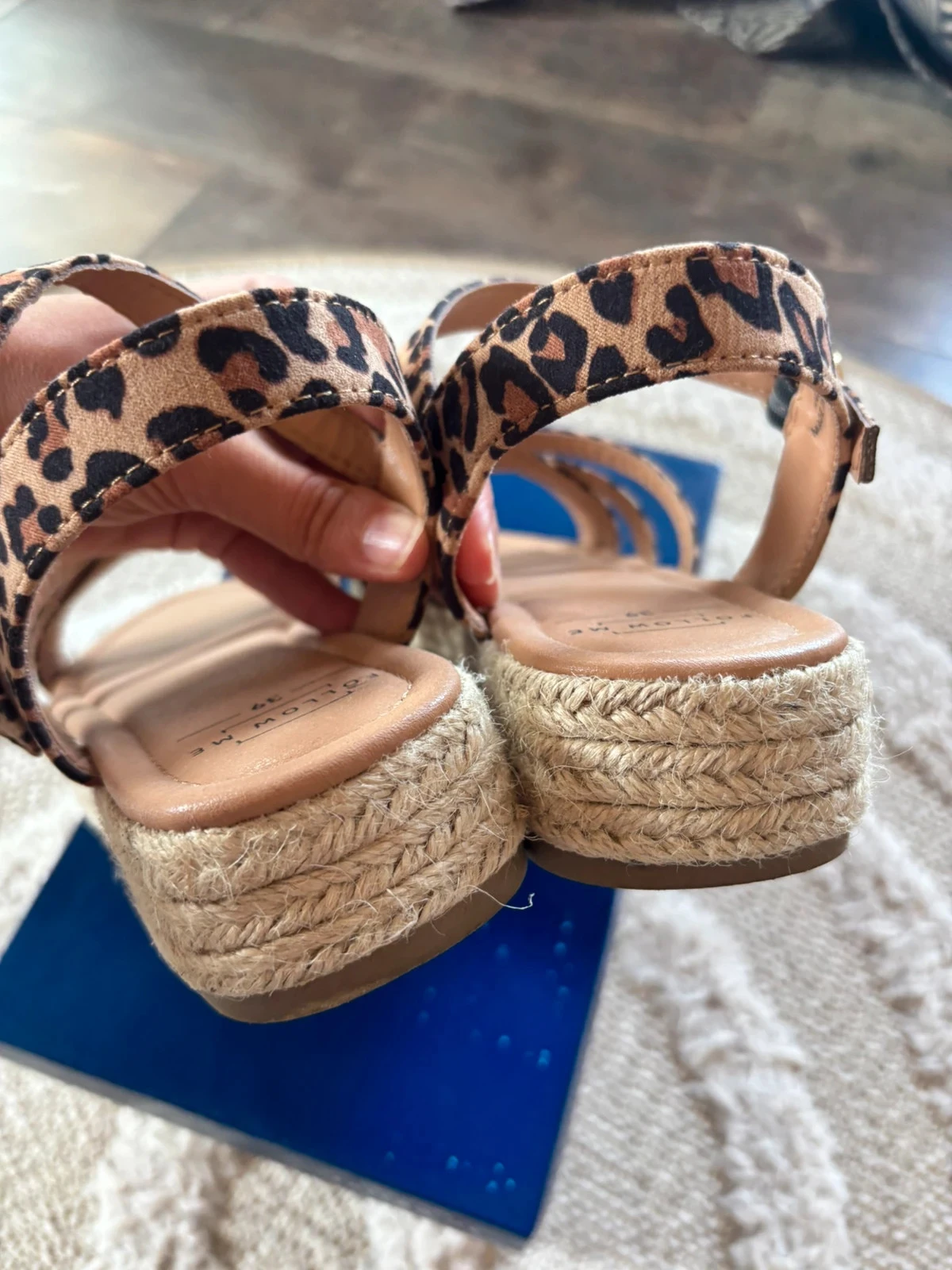 New leopard sandals size 39 – photo 4